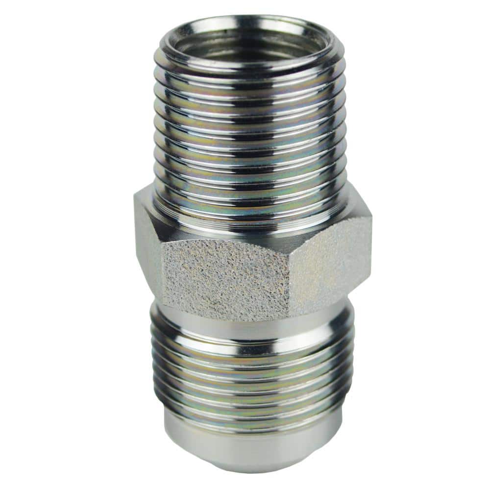 Everbilt 5/8 in. O.D. Flare (15/16-16 Thread) x 1/2 in. MIP Steel Gas Fitting (3)