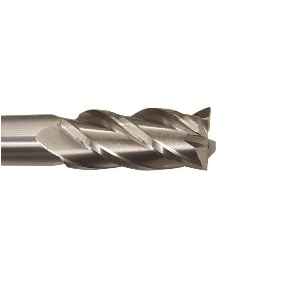Drill America 1-1/8 in. x 1 in. Shank High Speed Steel End Mill Specialty Bit with 4-Flute (3)