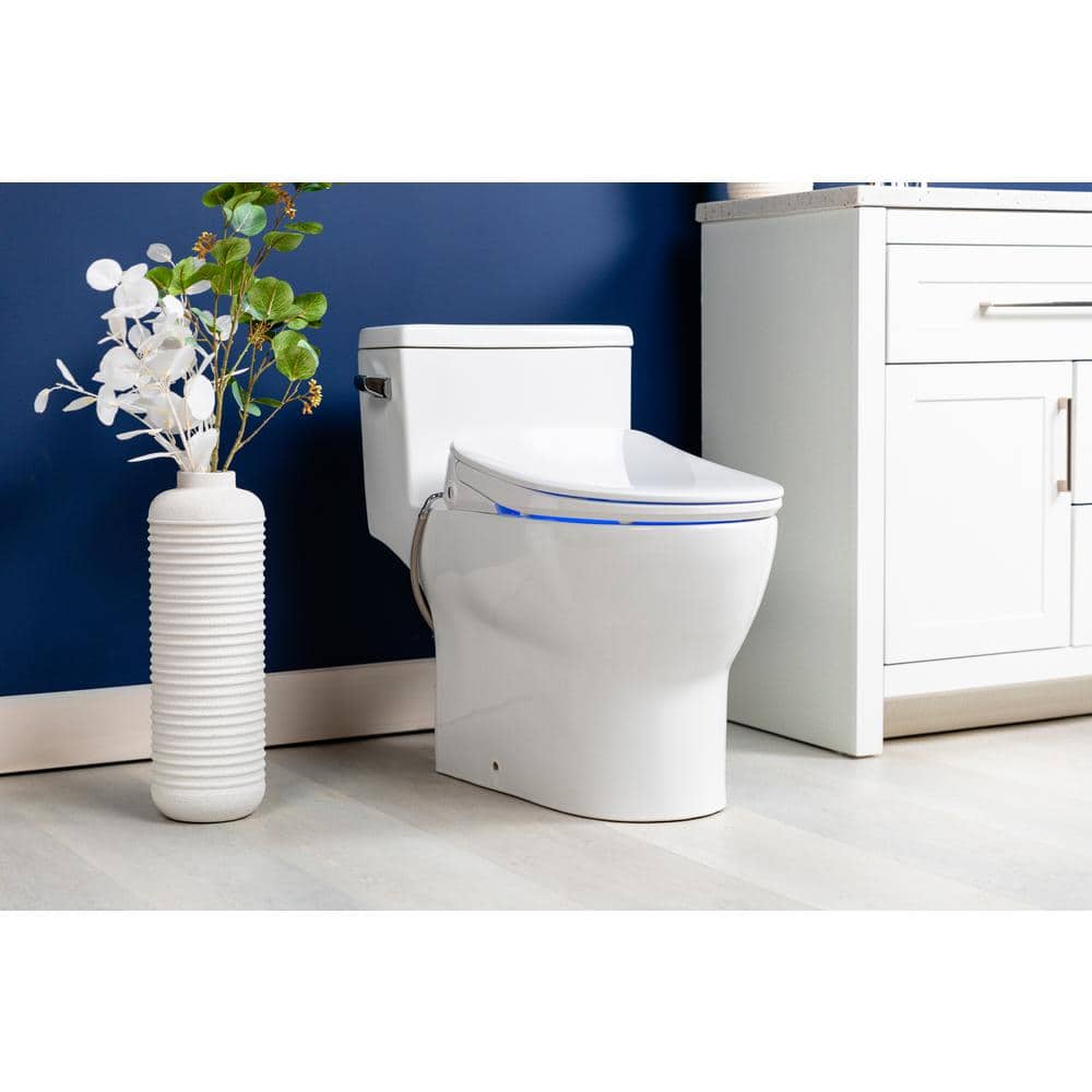 Alpha Bidet iX Pure Electric Bidet Seat for Round Toilets in White (3)