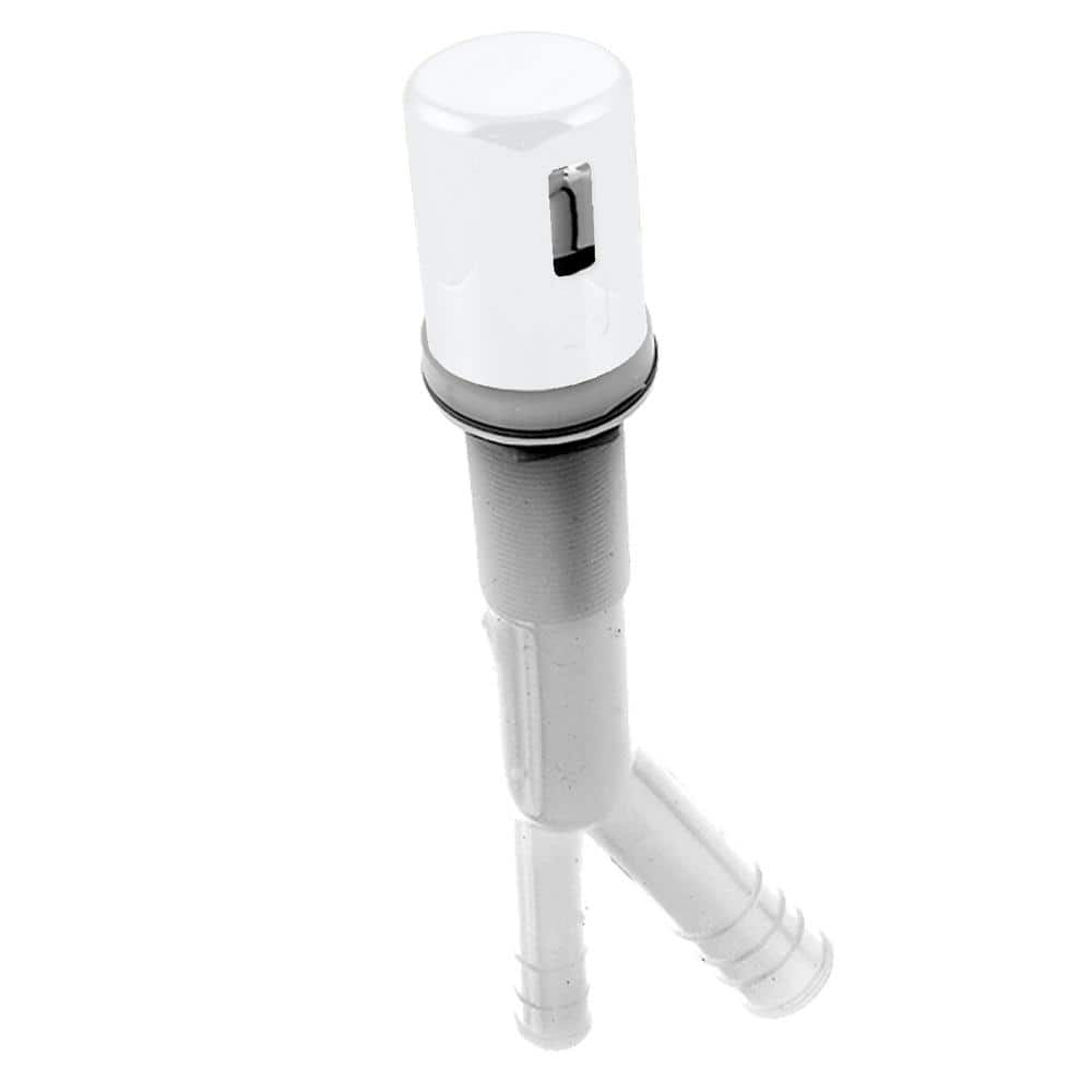 Westbrass Plastic Air Gap, Powder Coat White (2-Pack)