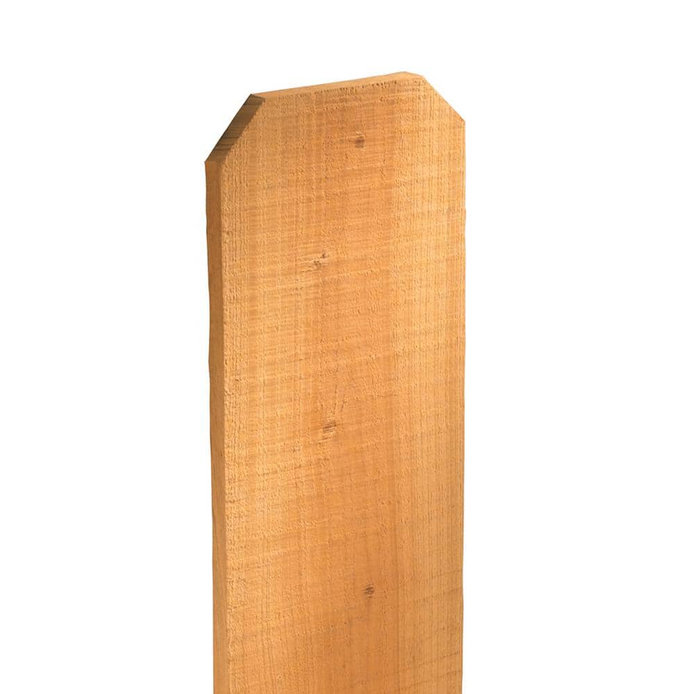 Outdoor Essentials 19/32 in. x 5-1/2 in. x 6 ft. Cedar Dog-Ear Wood Fence Picket