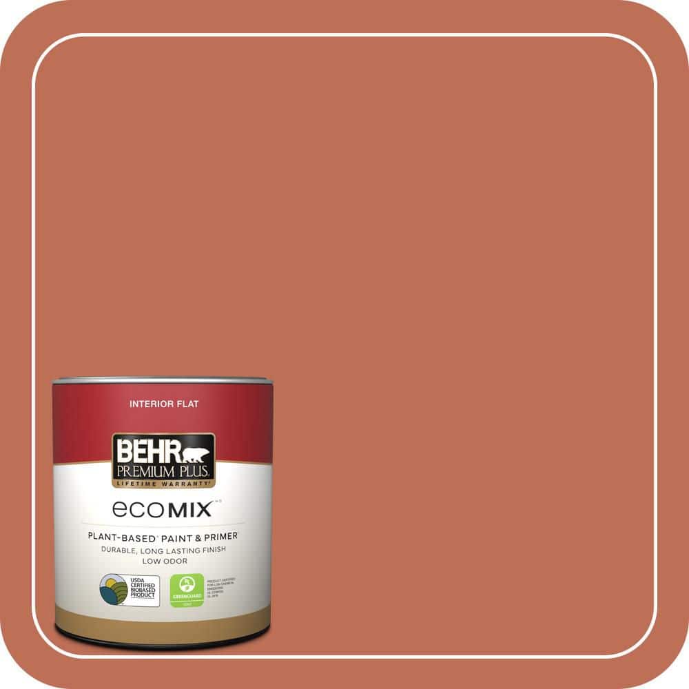 BEHR PREMIUM PLUS 1 qt. #M190-6 Before Winter Flat EcoMix Plant-Based Interior Paint & Primer (1)