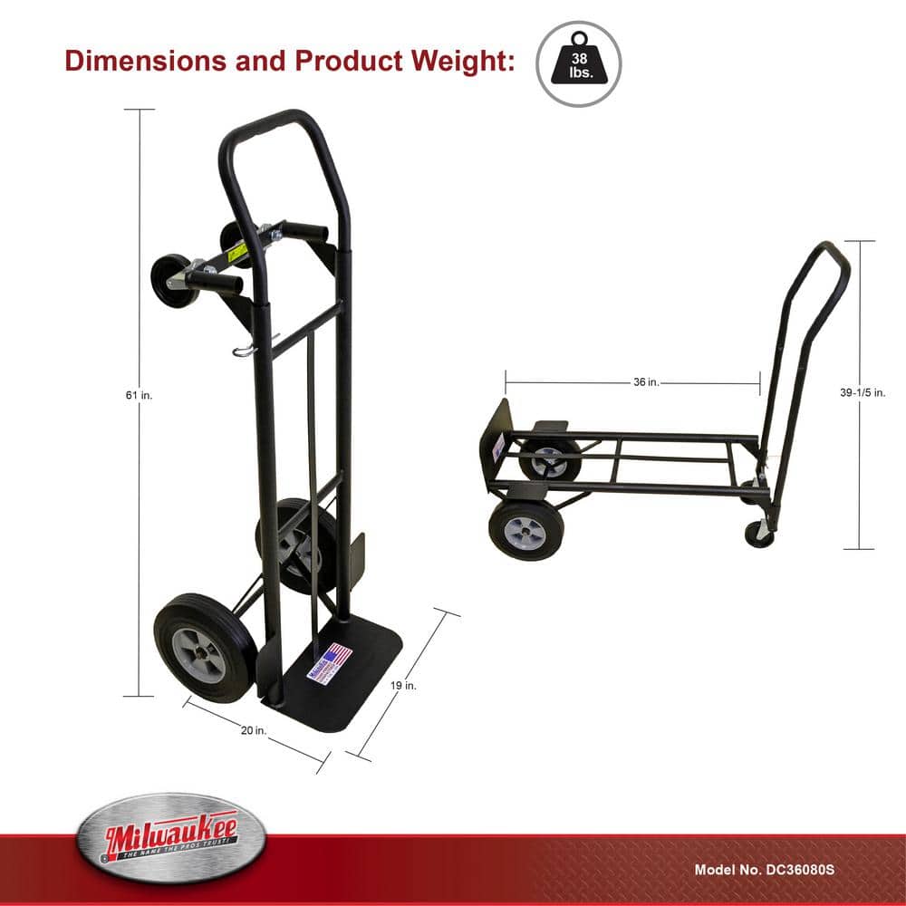 Unbranded 800 lb. Capacity Hand Truck (3)