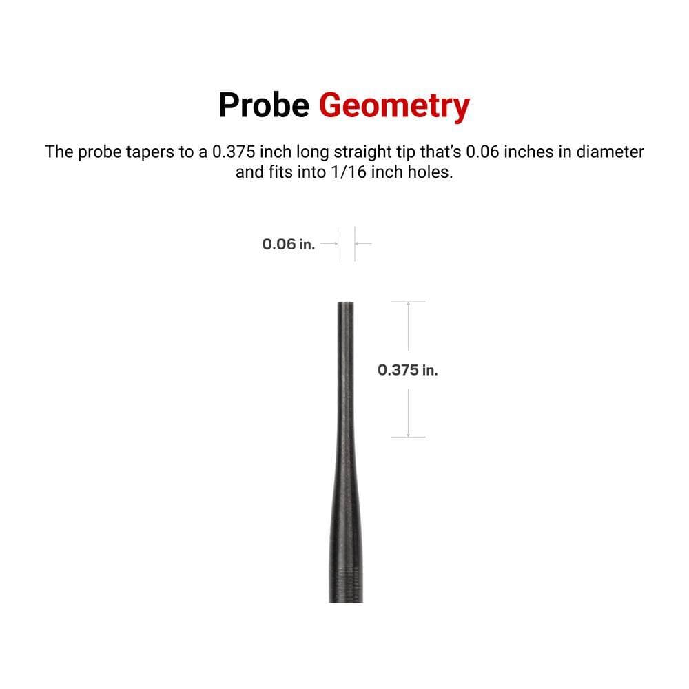 TEKTON 1/16 in. Tip Probe (1/8 x 3 in. Shank) (3)