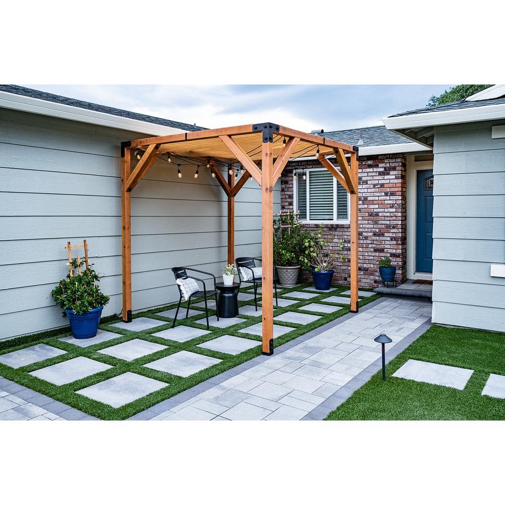 Simpson Strong-Tie Outdoor Accents Avant Collection 10.5 in. DIY Pergola Kit for 4x4 Lumber (Up to 10 ft. x 10 ft.) (2)