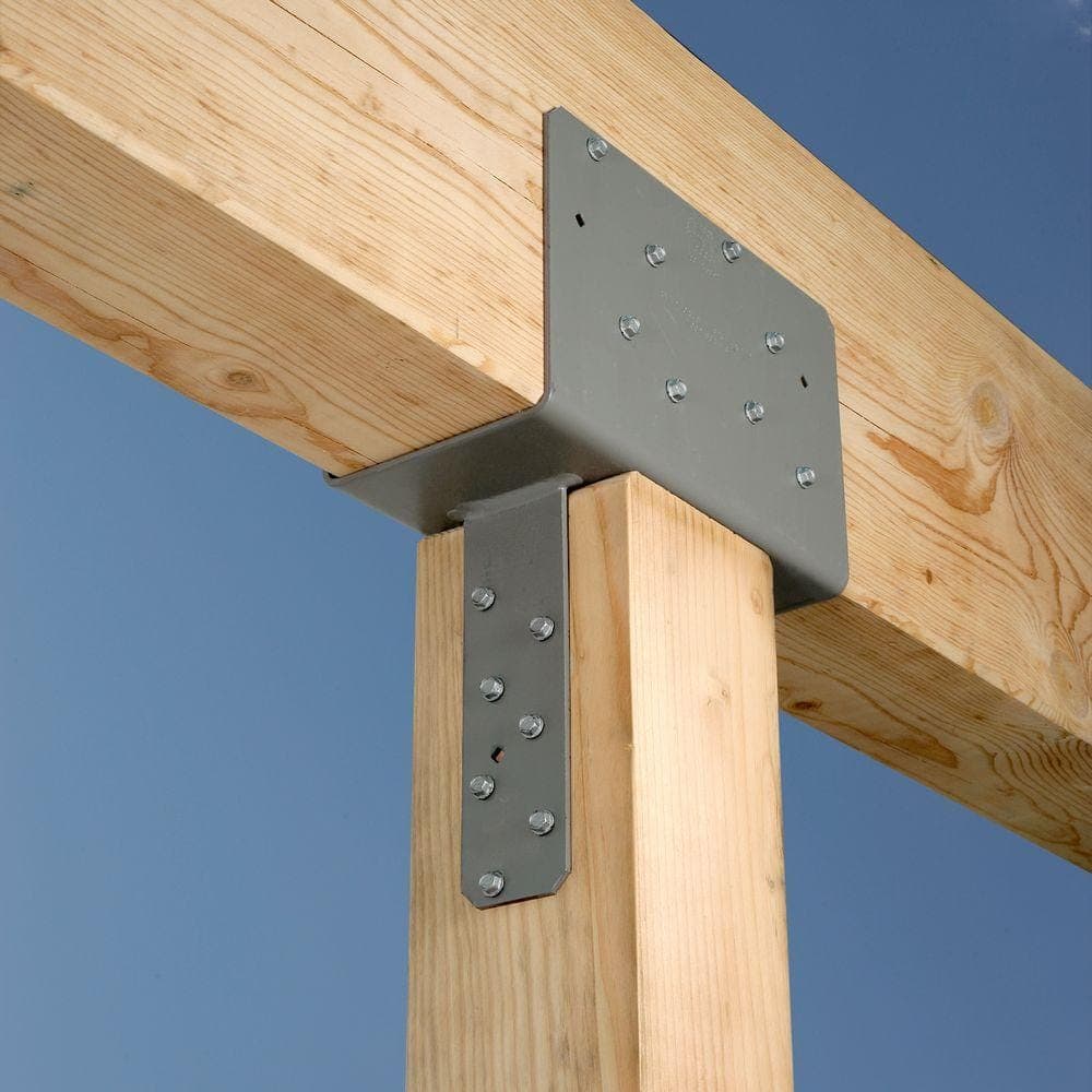 Simpson Strong-Tie CCQ Column Cap for 6x Beam, 6x Post with Strong-Drive SDS Screws (2)