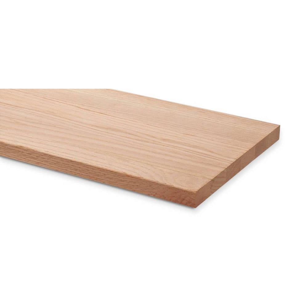 YOUNG 1.031 in. x 11.5 in. x 36 in. Craftsman Red Oak Select and Better Tread