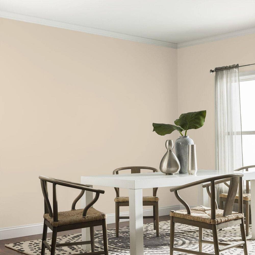 Glidden Ultra-Hide 1 gal. PPG1084-3 Sourdough Satin Interior Paint (4)