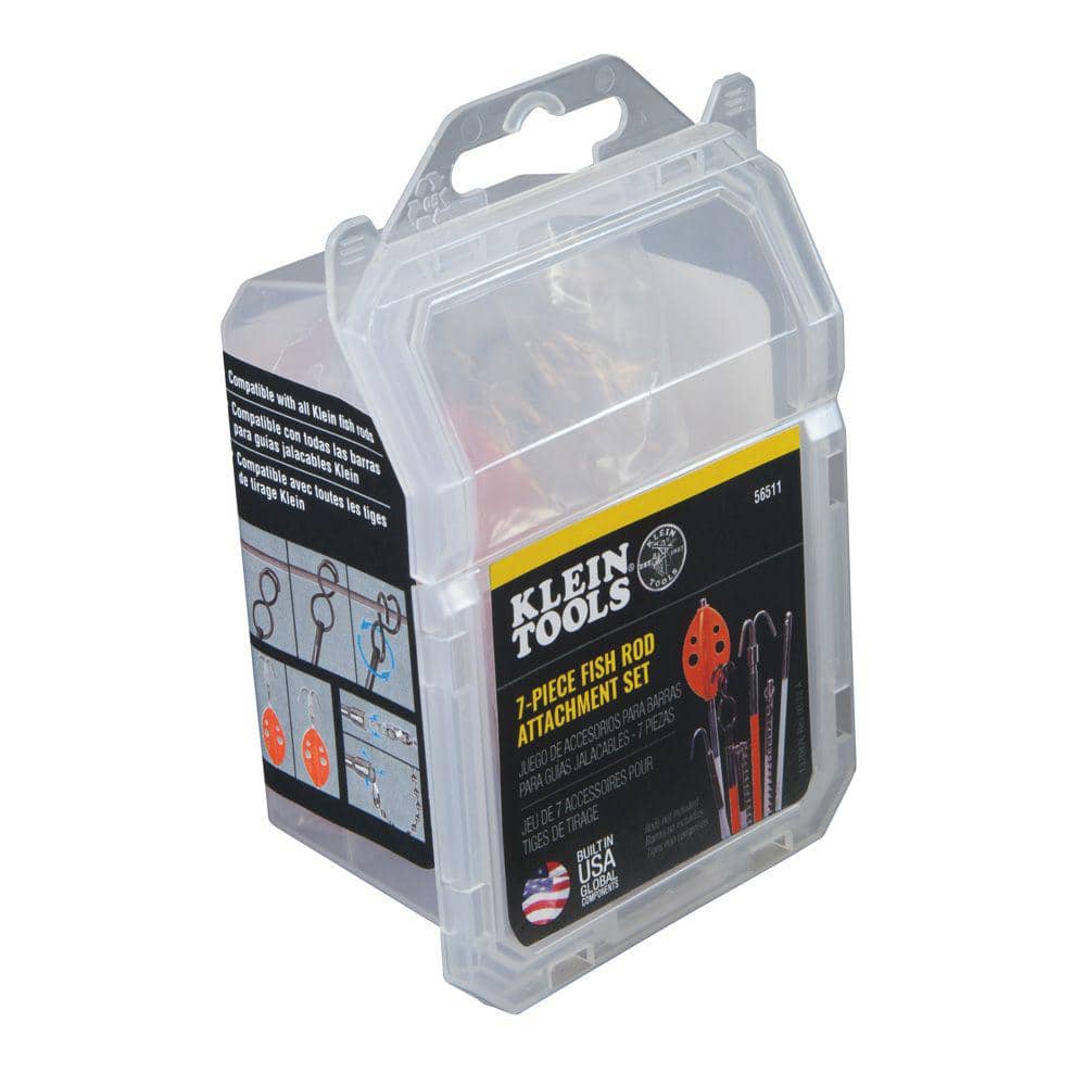 Klein Tools Attachment Set for Fish Rod (7-Piece) (3)