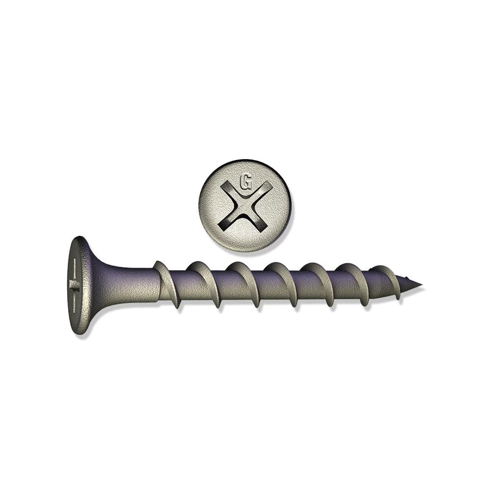 Grabber #10 x 3-1/2 in. Bugle Head Phillips Drywall Screw (25-Pack)
