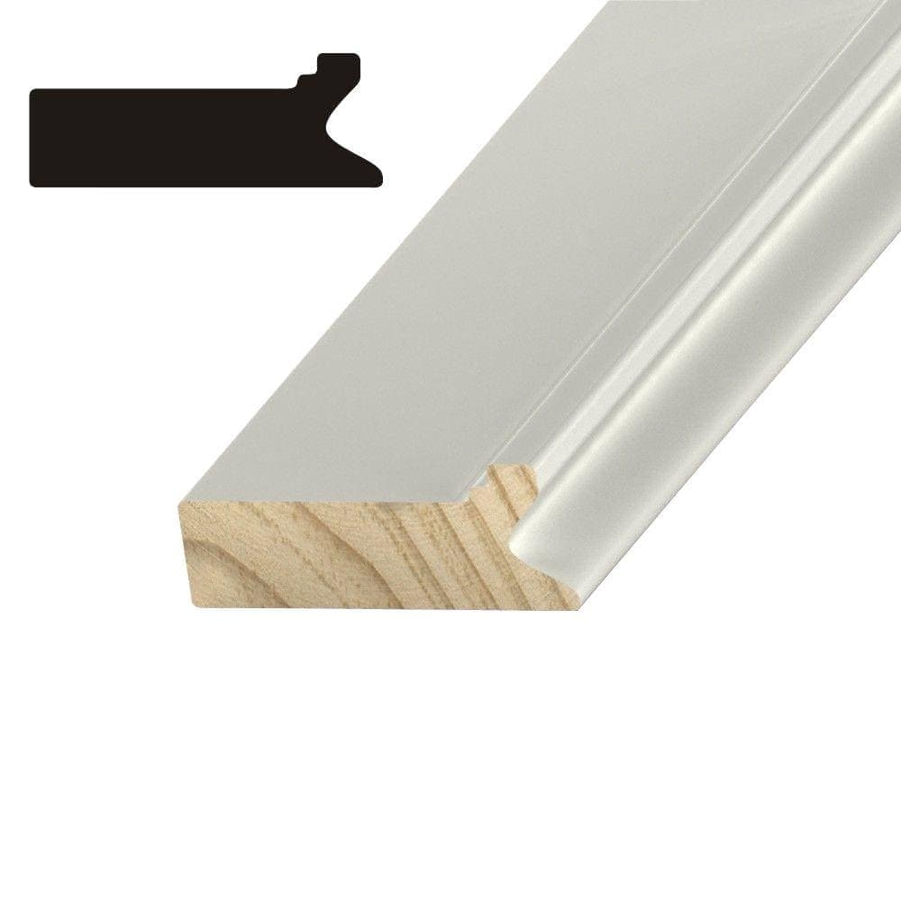 Kelleher 1 in. x 2-1/2 in. Treated Primed Pine Stucco Molding (1)
