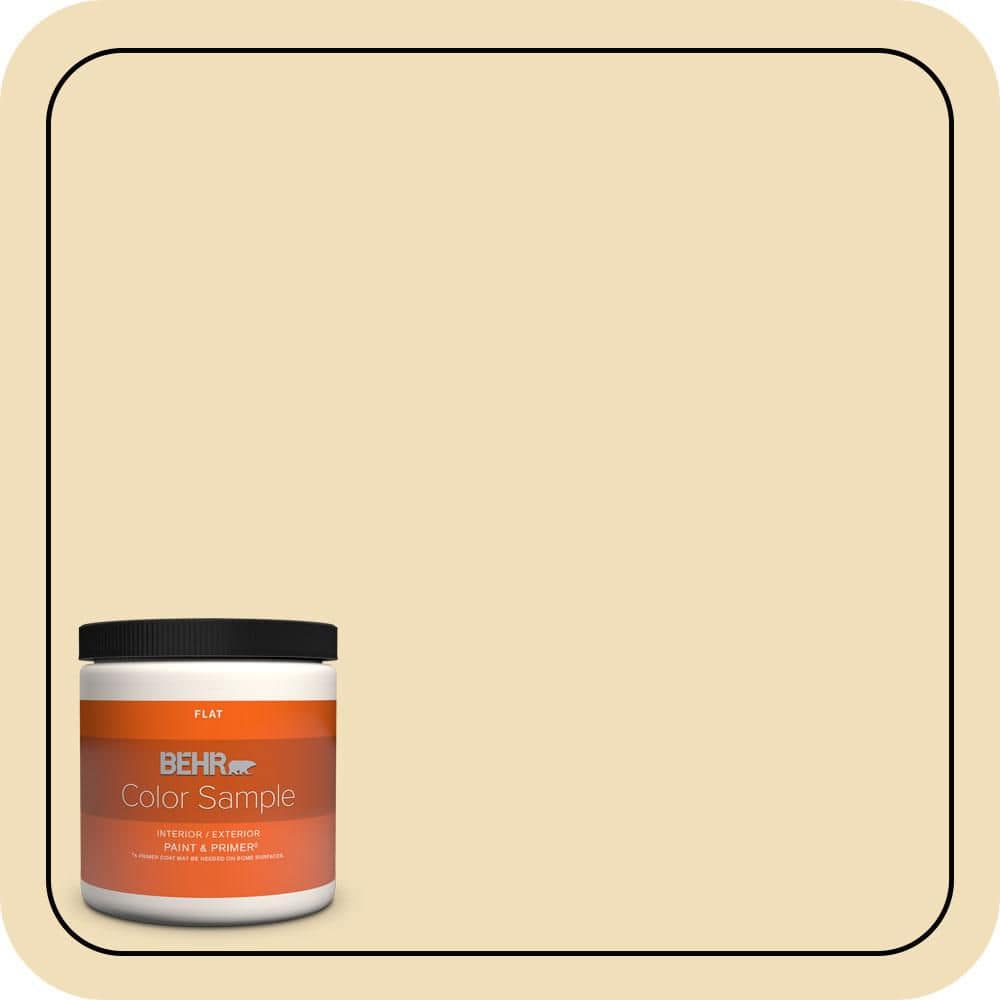 BEHR PREMIUM PLUS #M320-3 Brushstroke Enamel & Primer Color Sample (1)