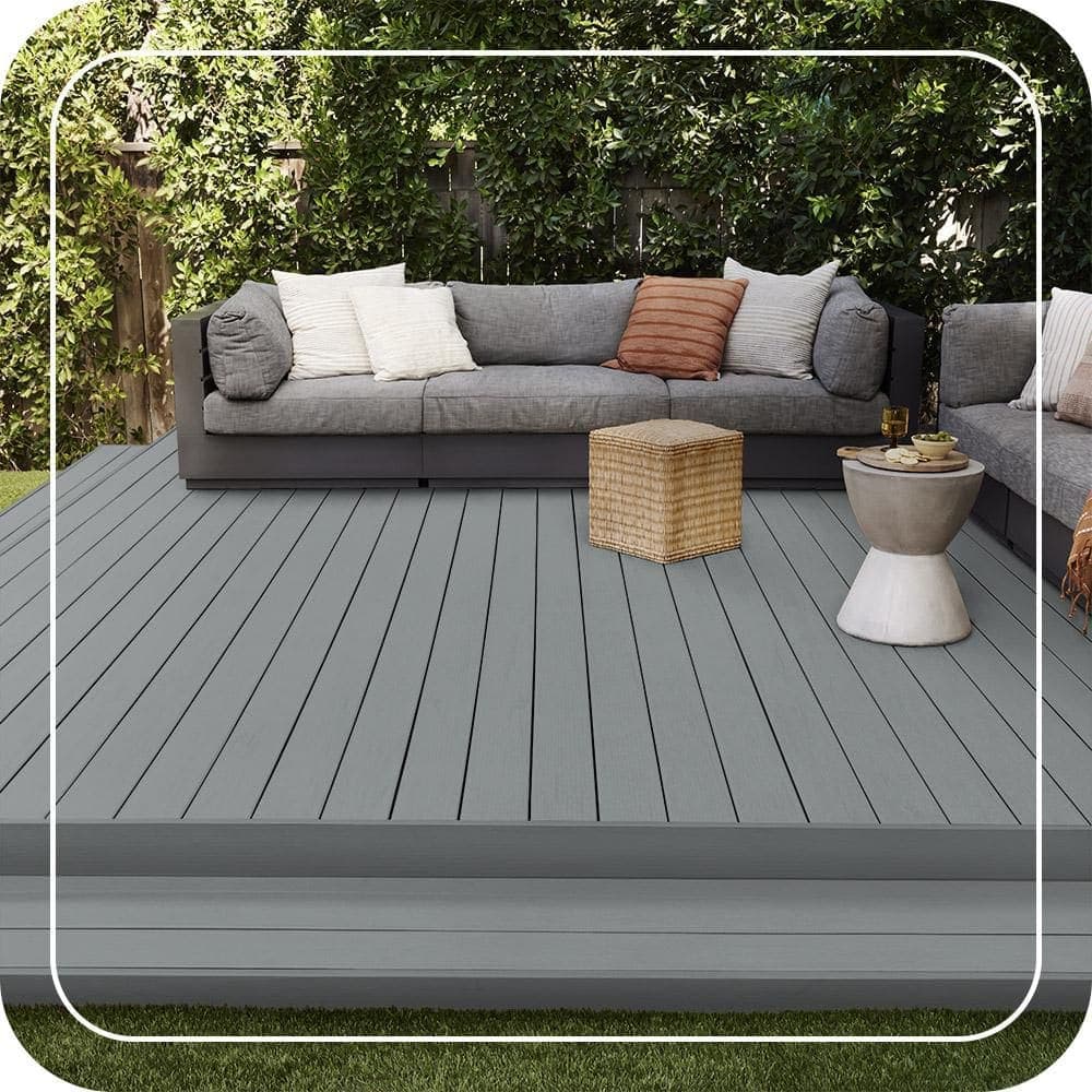 BEHR PREMIUM 1 gal. #SC-125 Stonehedge Solid Color Waterproofing Exterior Wood Stain and Sealer (3)
