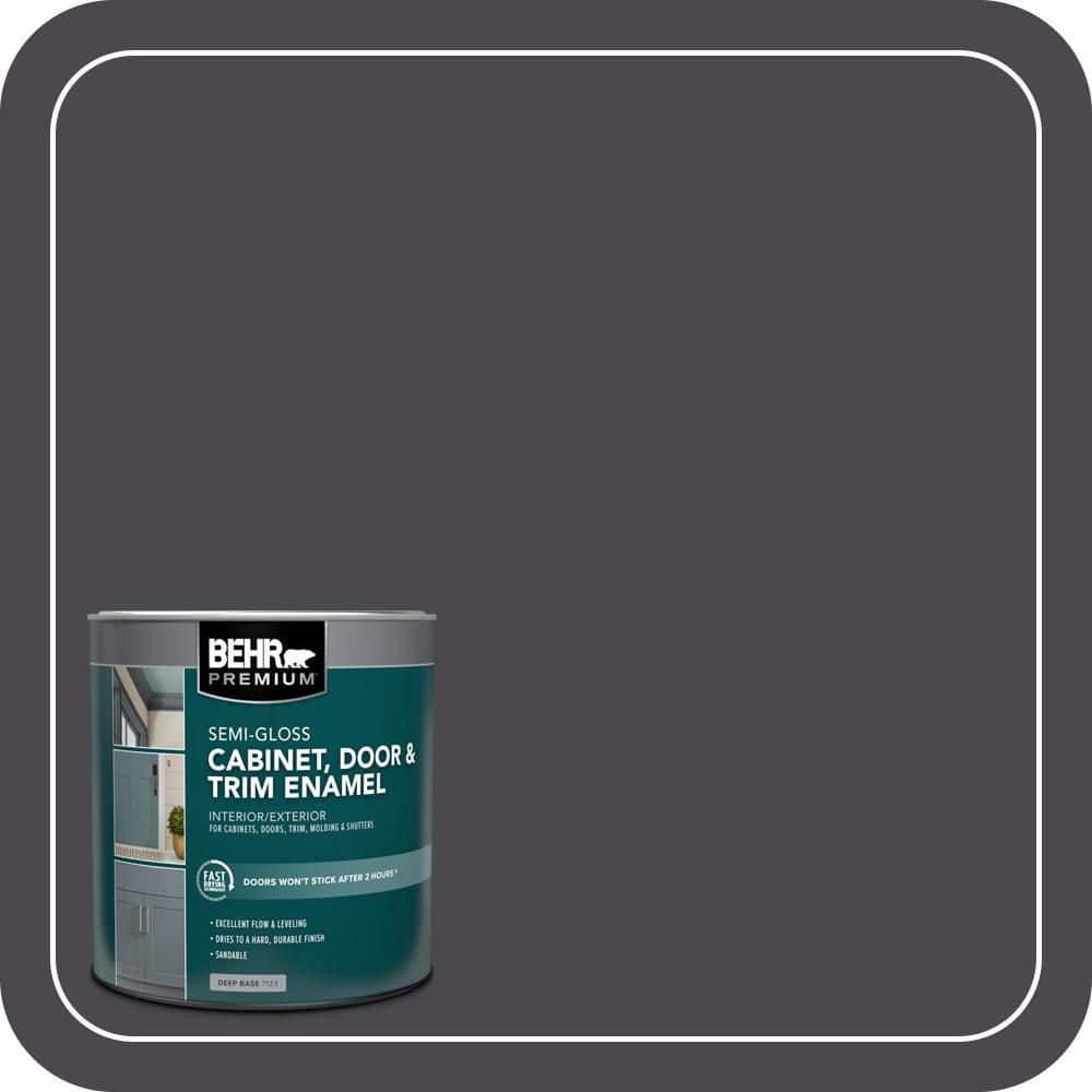 BEHR PREMIUM 1 qt. #ECC-62-2 Cityscape Semi-Gloss Enamel Interior/Exterior Cabinet, Door & Trim Paint