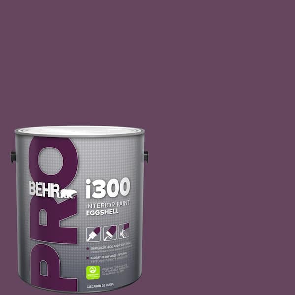 BEHR PRO 1 gal. #MQ5-35 Plum Rich Eggshell Interior Paint (2)