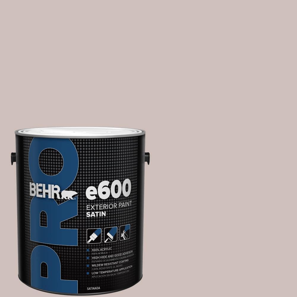 BEHR PRO 1 gal. #750A-3 Vintage Taupe Satin Exterior Paint