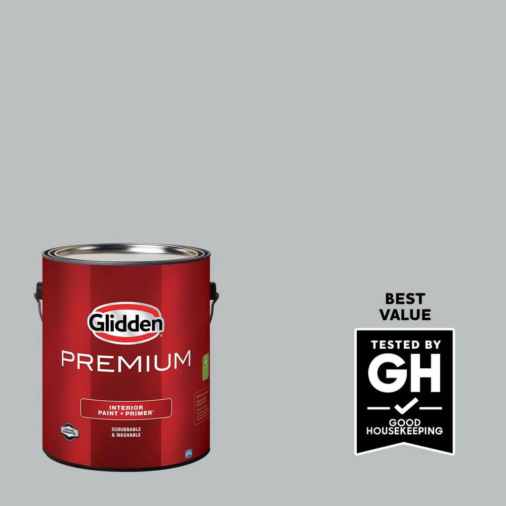 Glidden Premium 1 gal. PPG1039-2 Maiden Mist Eggshell Interior Latex Paint