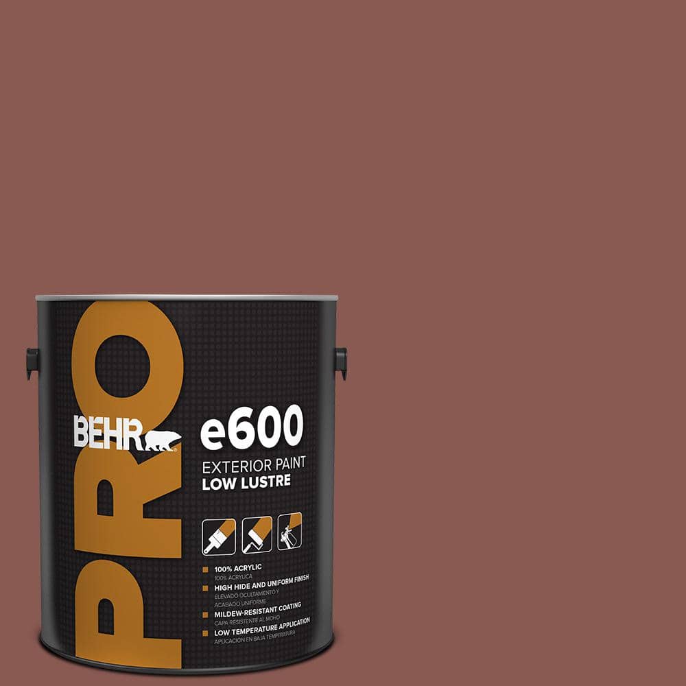BEHR PRO 1 gal. #MQ1-20 Rust Low Luster Exterior Paint