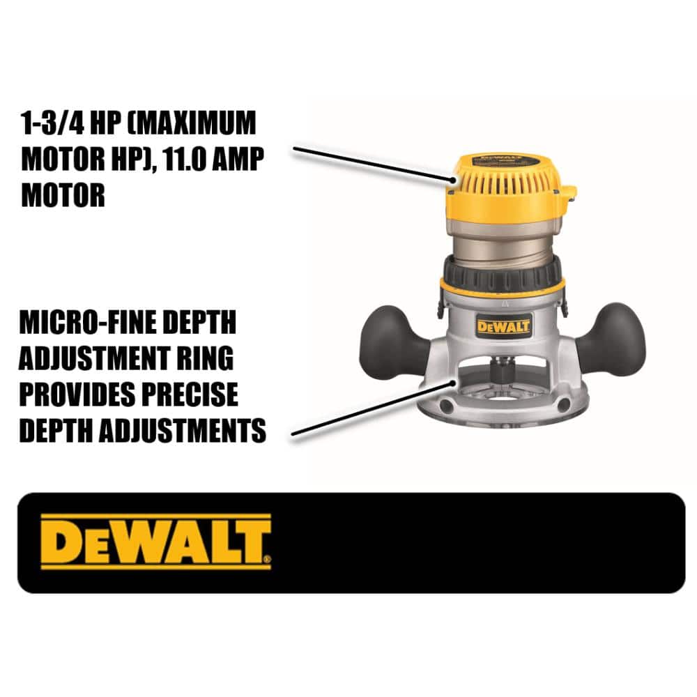 DEWALT Fixed Base Router (2)
