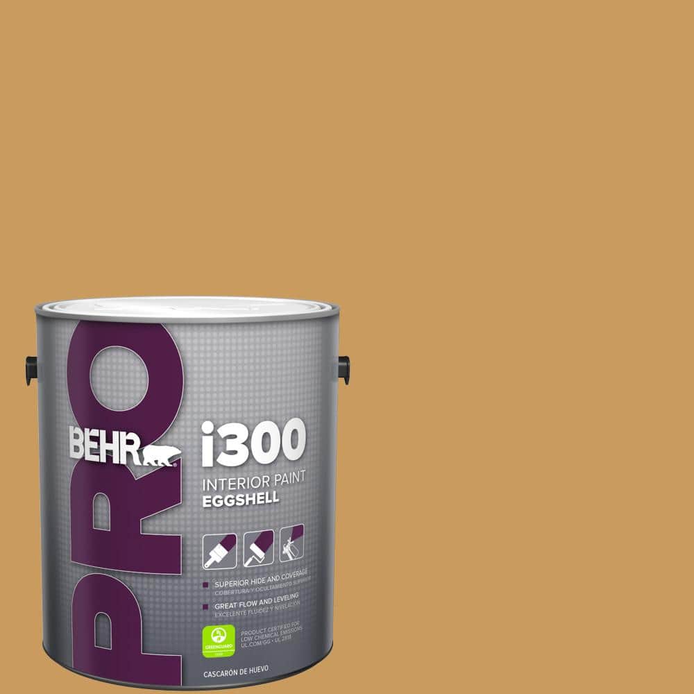 BEHR PRO 1 gal. #M280-6 Solid Gold Eggshell Interior Paint