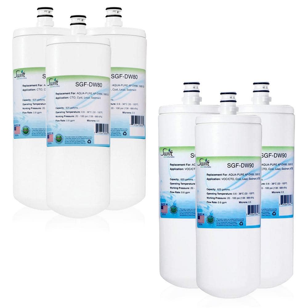 Swift Green Filters Replacement Water Filter for AQUA-PURE AP-DW80,5585102 (1)