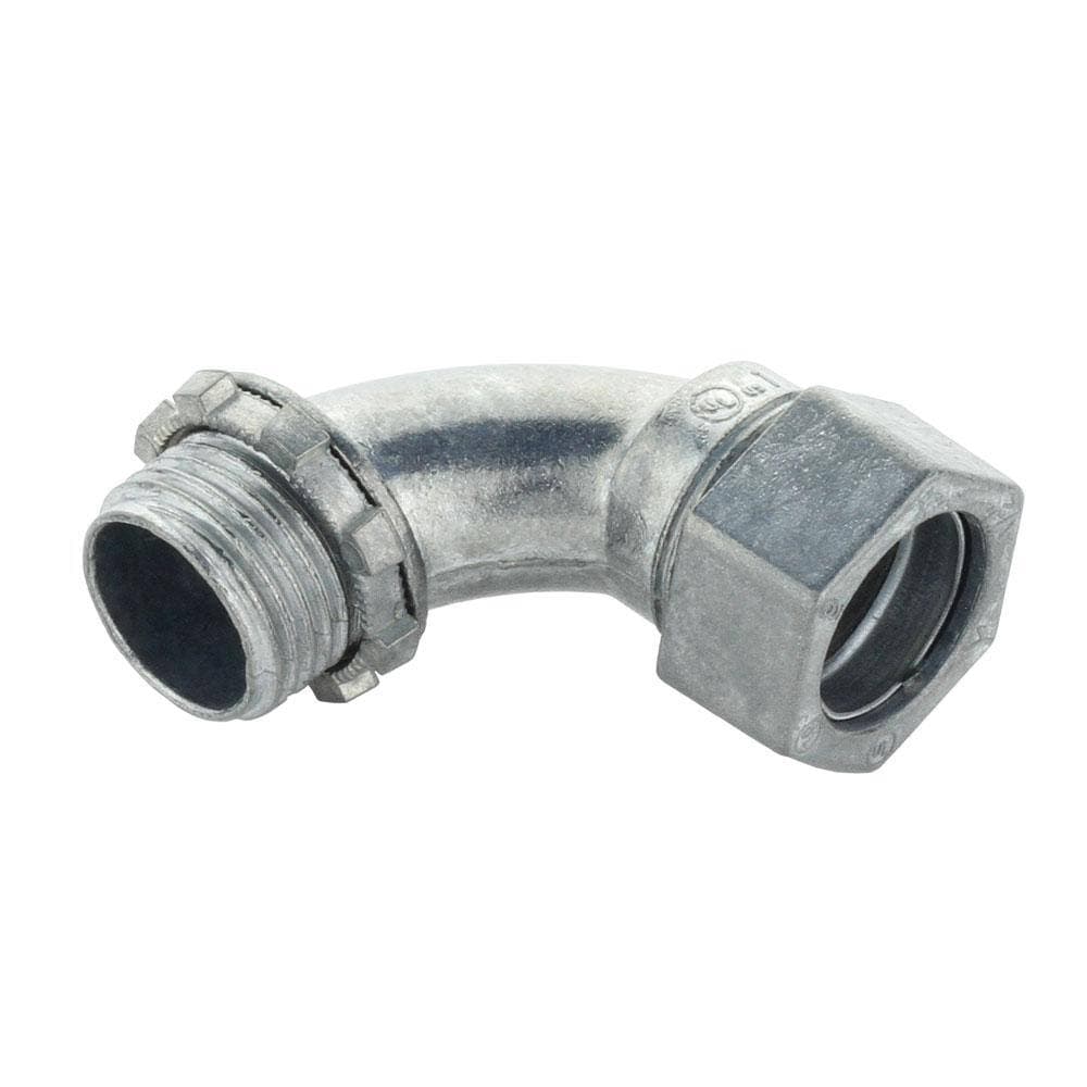 Commercial Electric 1/2 in. Electrical Metallic Tubing (EMT) 90-Degree Large Radius Compression Elbow (3)