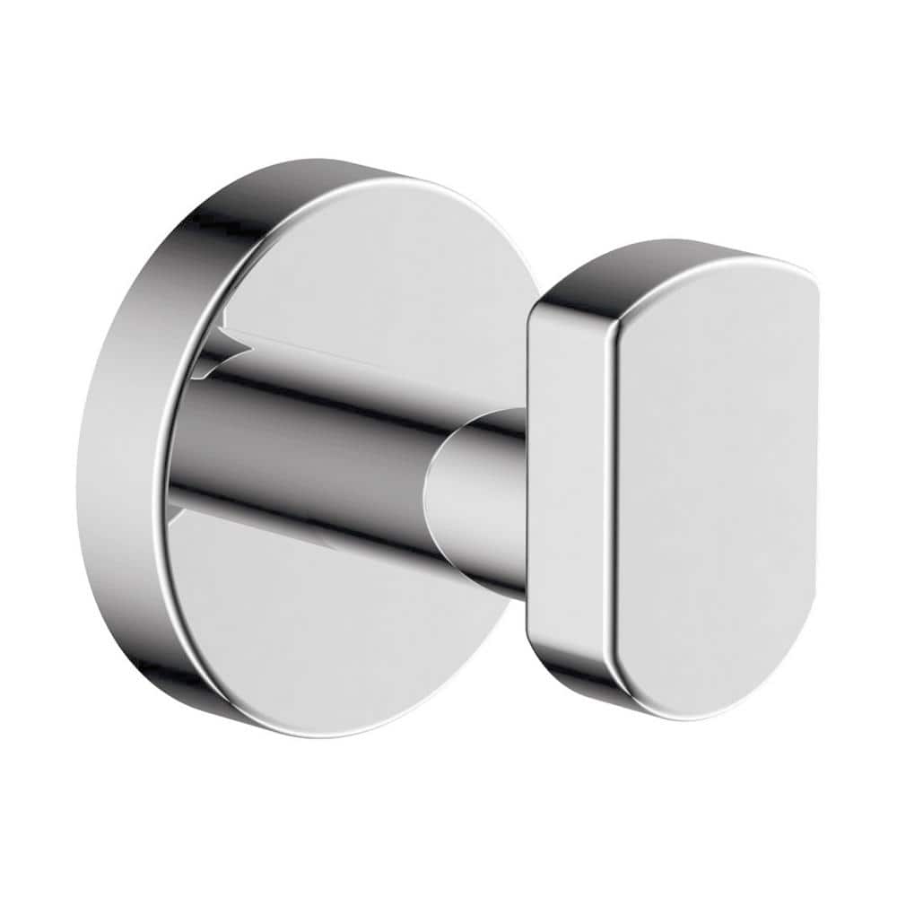 Symmons Dia Knob Wall Mounted Bathroom Single Robe/Towel Hook Chrome