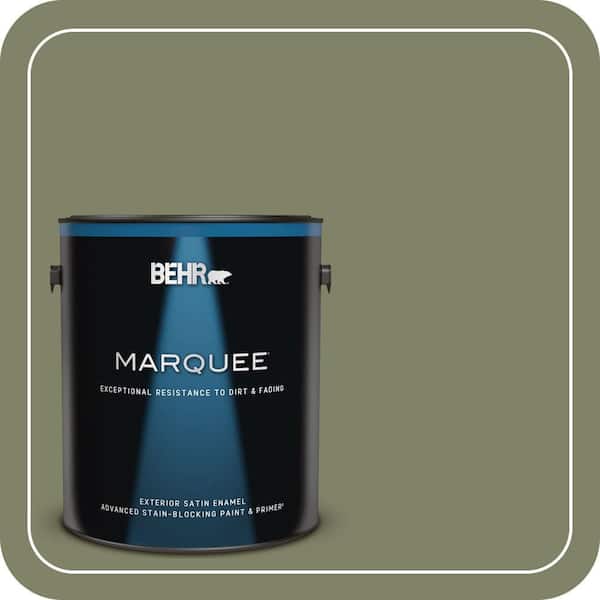 BEHR MARQUEE 1 gal. #S380-6 Ecological Satin Enamel Exterior Paint & Primer (2)
