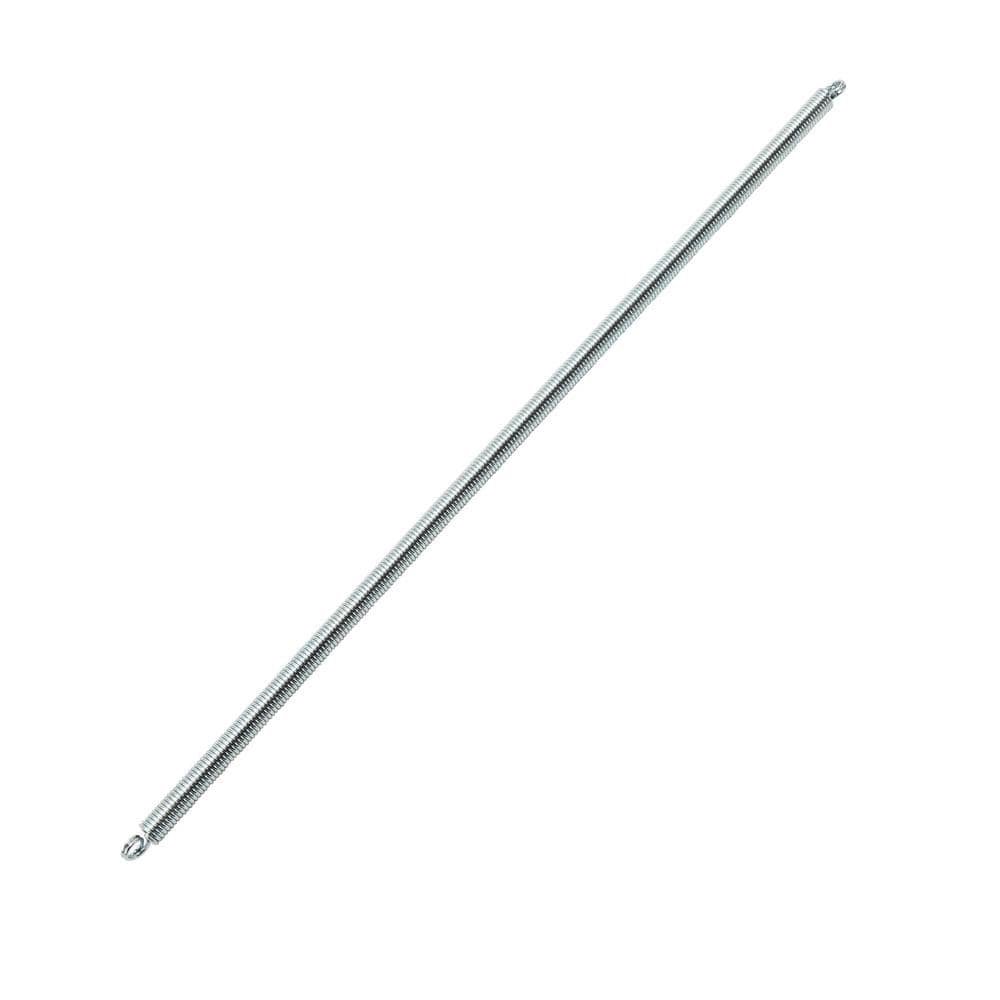 Prime-Line Wood Screen Door Ext. Spring, Spring Steel, Nickel-Pltd, .059 GA x 23/64 in. x 16-3/8 in., Closed Double Loop, (1-Pack) (2)