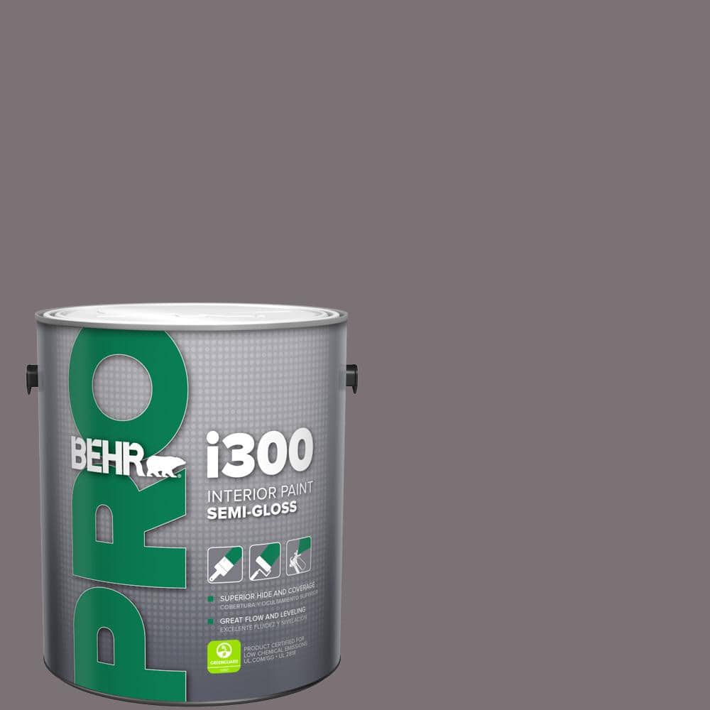 BEHR PRO 1 gal. #PPU17-18 Echo Semi-Gloss Interior Paint