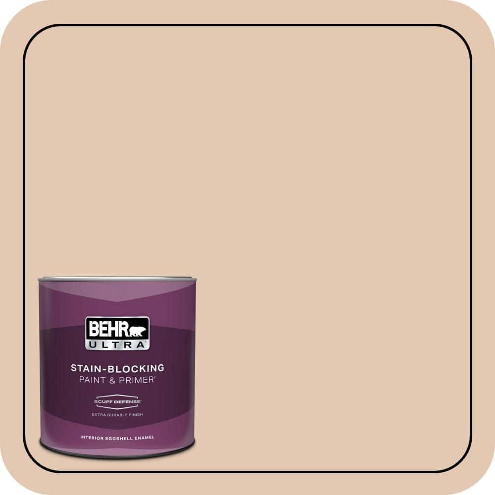 BEHR ULTRA 1 qt. #S230-2 Mesquite Powder Extra Durable Eggshell Enamel Interior Paint & Primer