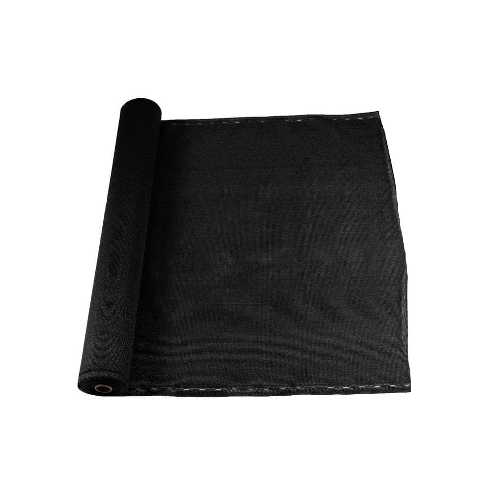 Vigoro 4 ft. x 50 ft. Black Privacy Screen (2)
