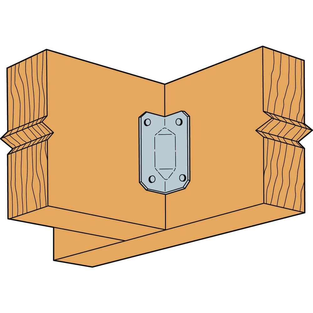 Simpson Strong-Tie GA 2-3/4 in. 18-Gauge Galvanized Gusset Angle (3)