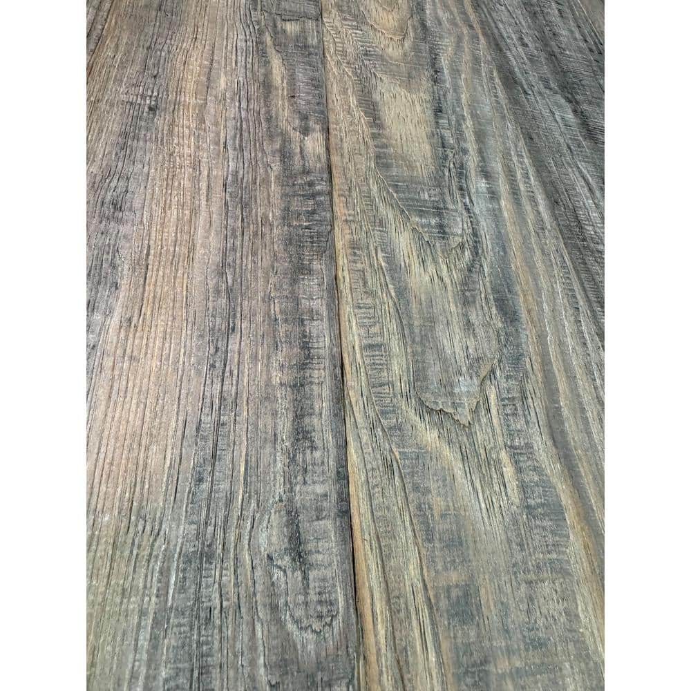 Easy Planking 3/8 in. x 5 in. x 4 ft. Graywash Weathered Barn Wood Boards (10 sq. 6- Pack) (2)