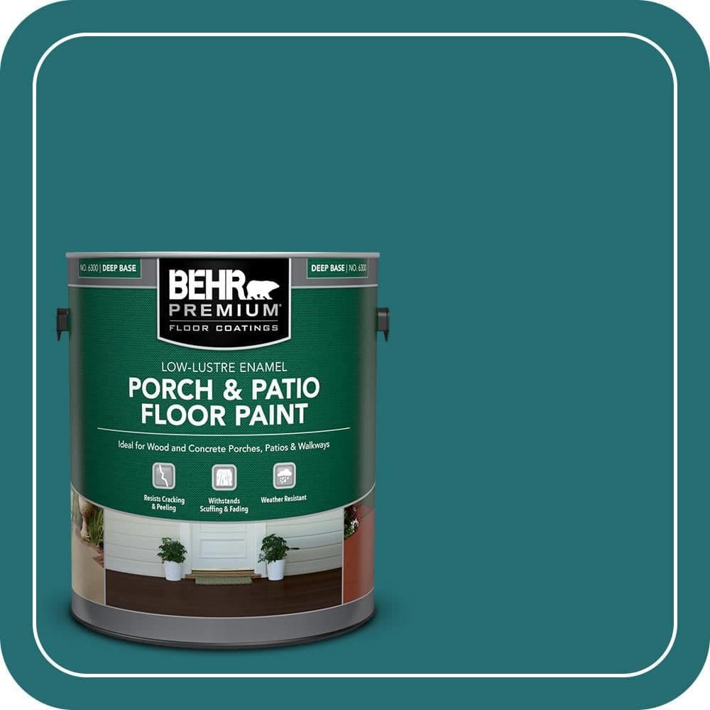 BEHR PREMIUM #M460-7 Textured Low-Lustre Enamel Interior/Exterior Porch and Patio Anti-Slip Floor Paint (1)
