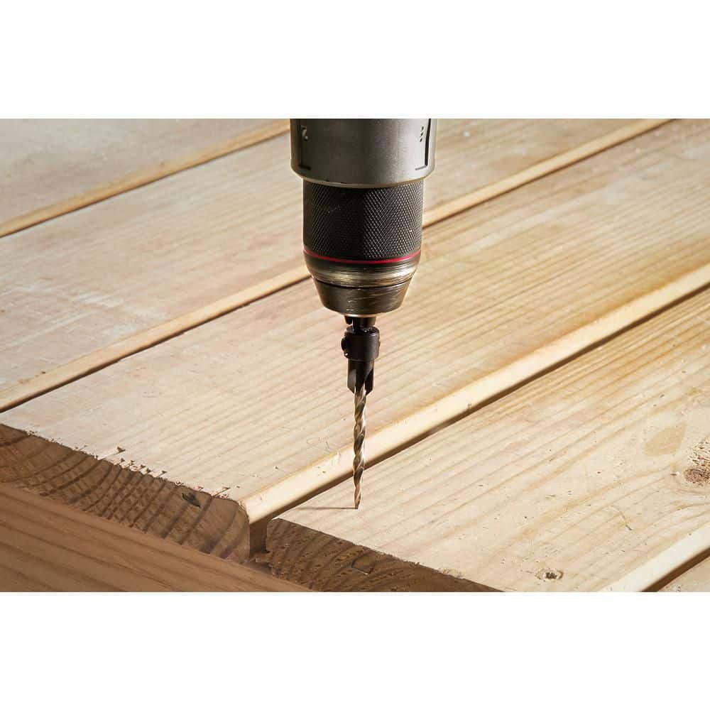 Milwaukee #6 Countersink . Wood Drill Bit (4)