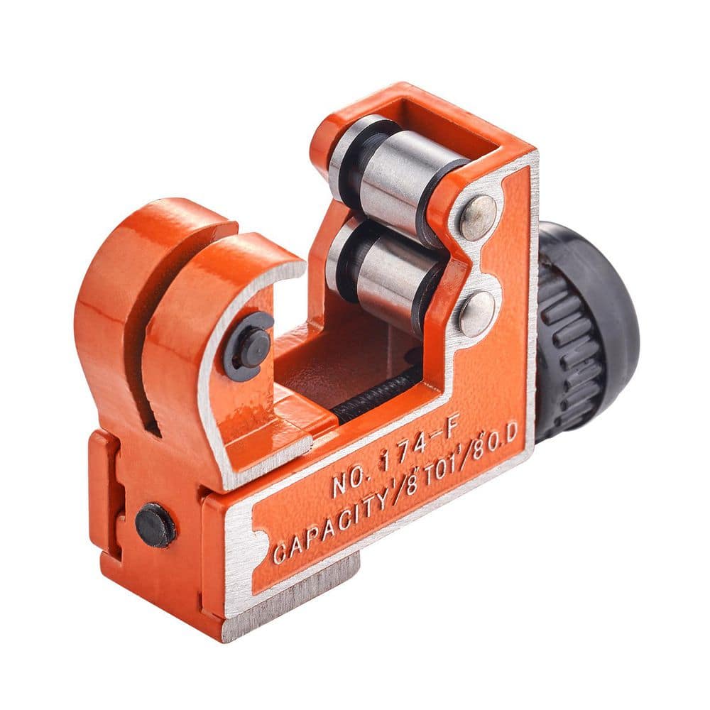 SKYSHALO Minimum Pipe O. D Size 0.125 in. to 1.125 in. O. D. Size Tubing Cutter, 1-1/8 in. O. D. Mini Copper Pipe Cutter (1)