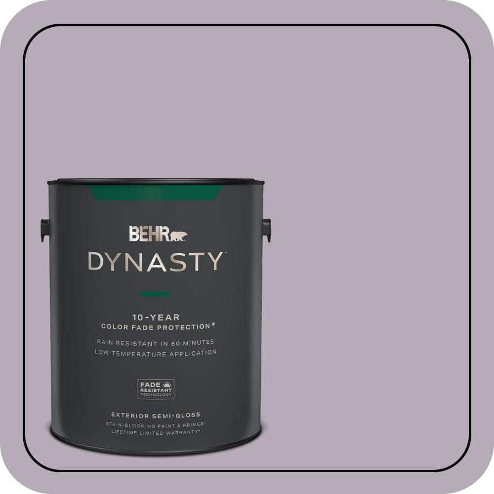 BEHR DYNASTY 1 gal. #MQ5-36 Audition Semi-Gloss Enamel Exterior Stain-Blocking Paint & Primer
