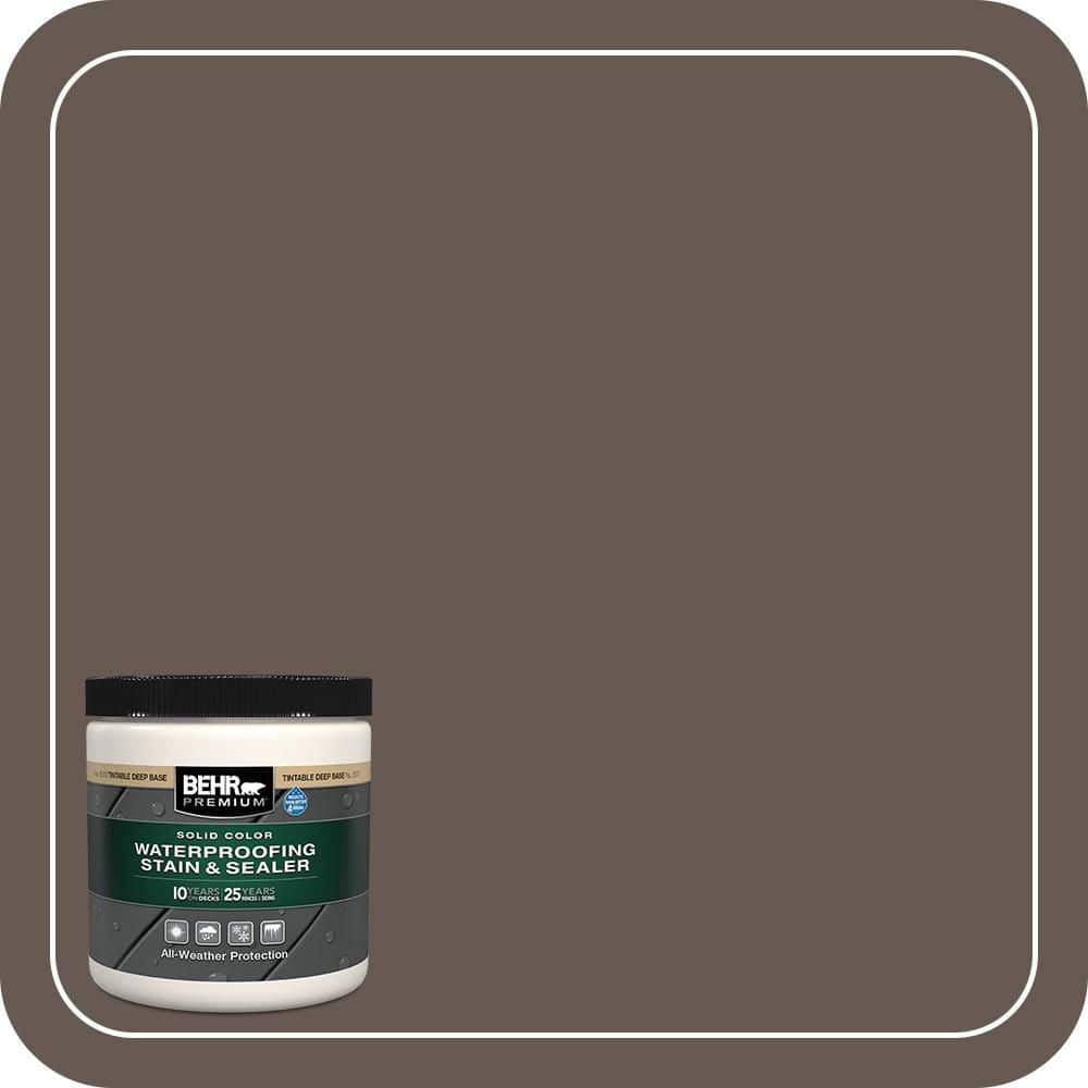 BEHR PREMIUM #N200-7 Color Waterproofing Exterior Wood Stain and Sealer (1)
