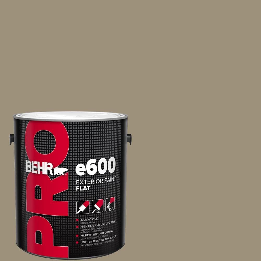 BEHR PRO 1 gal. #730D-5 Village Square Flat Exterior Paint