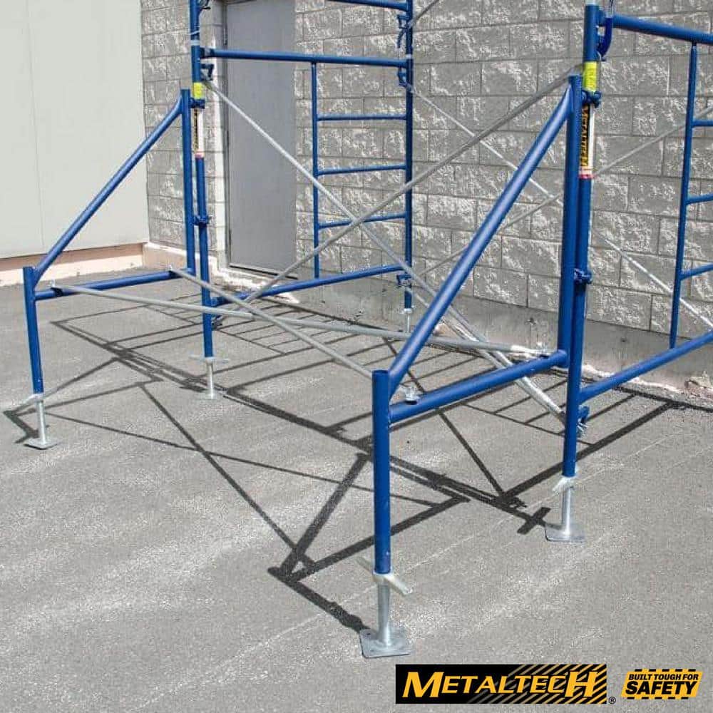 MetalTech 32-in. Steel Scaffolding Outrigger for Mason Frame Scaffold Towers to Extend Height of Scaffolding Platform, 4-Pack (2)