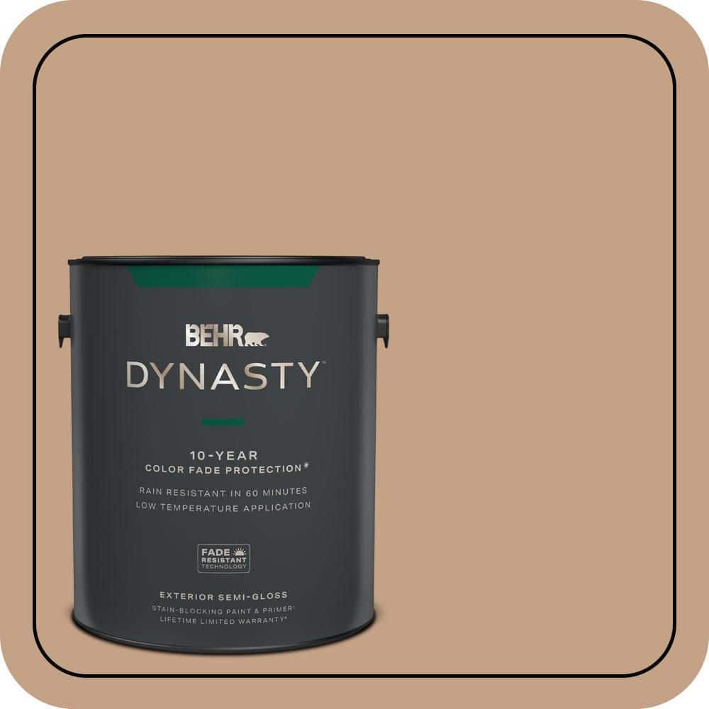 BEHR DYNASTY 1 gal. #S240-4 Pacific Bluffs Semi-Gloss Enamel Exterior Stain-Blocking Paint & Primer