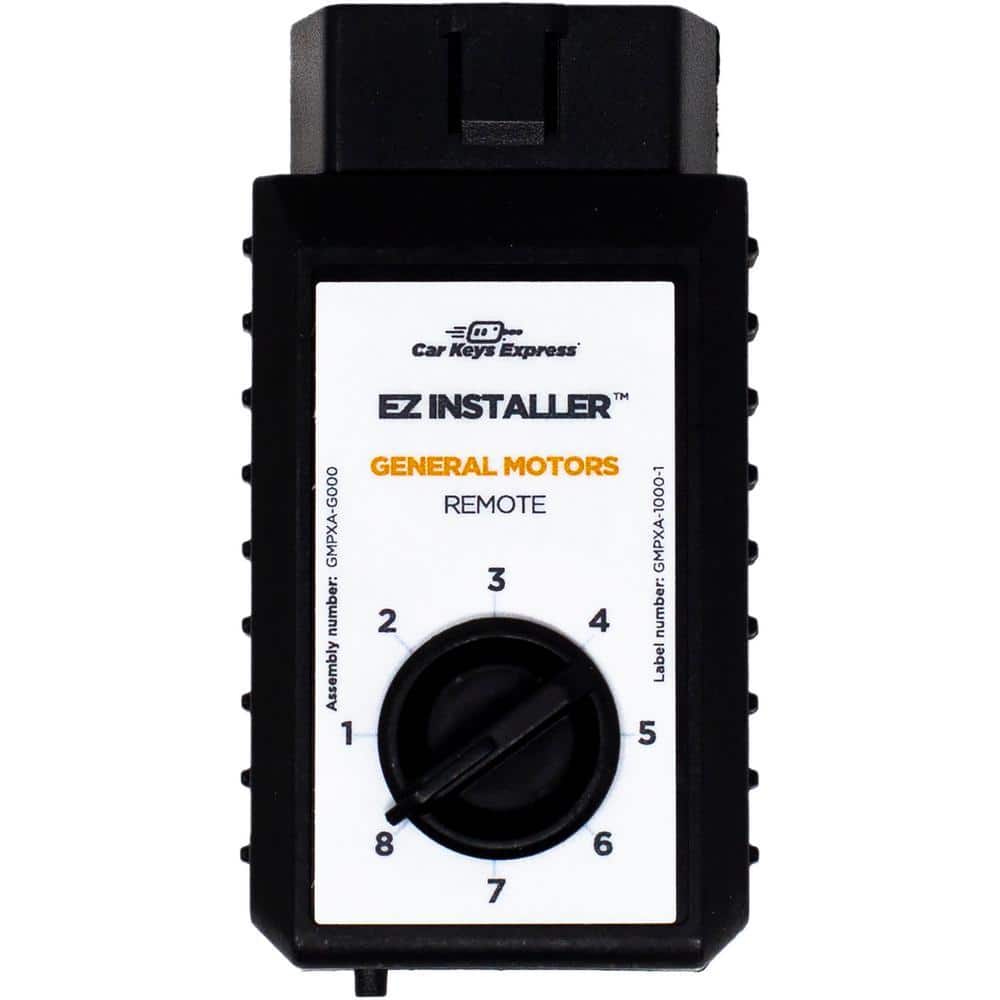 Car Keys Express Replacement GM Remote-5 Buttons (Lock, Unlock, Panic, Trunk, and Remote Start) Includes programming device (3)