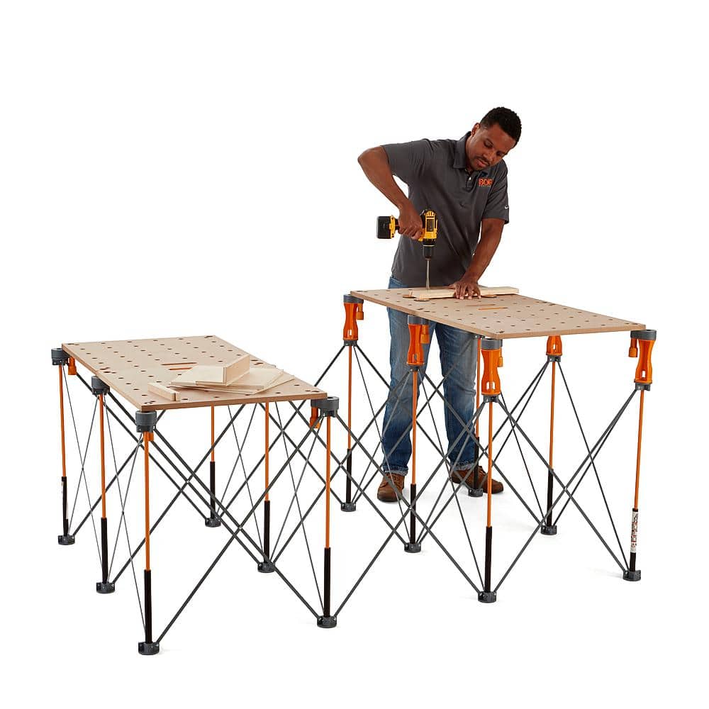 BORA Risers Set for Centipede Work Stands (6-Piece) (2)