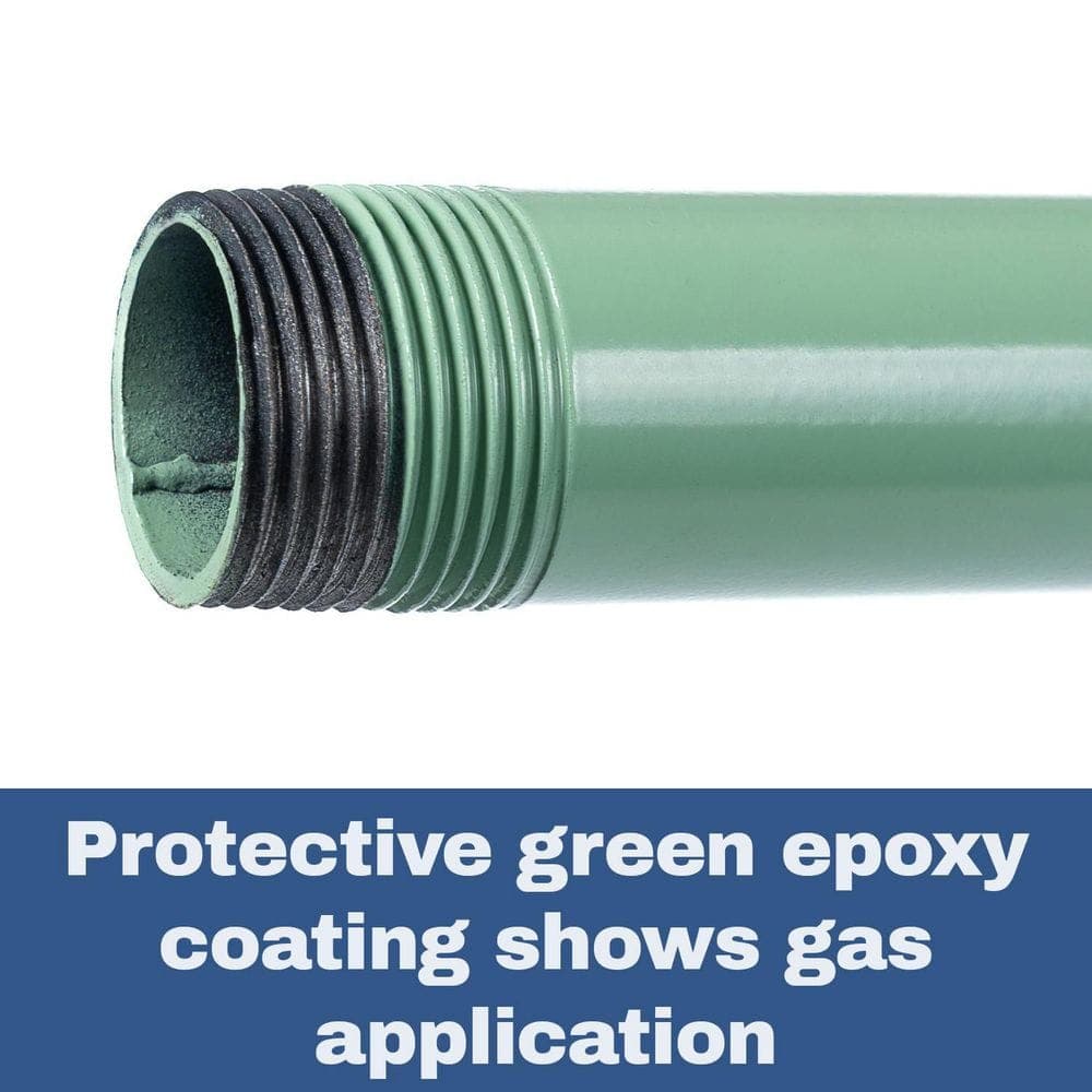 VPC Green Steel Wrapped Pipe (4)