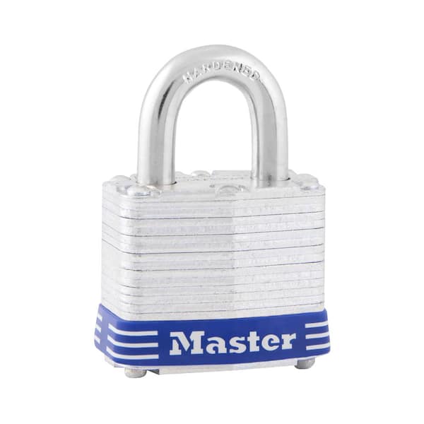 Master Lock Outdoor Padlock with Key, 1-9/16 in. Wide (2)