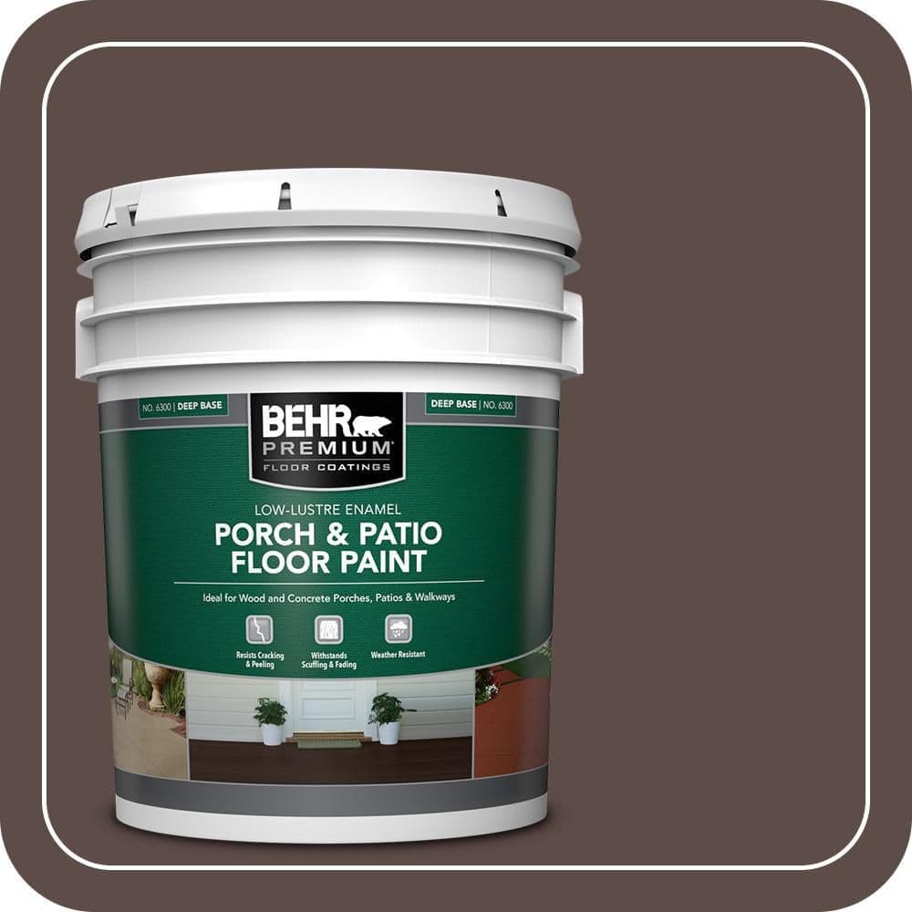 BEHR PREMIUM #750B-7 Low-Lustre Enamel Interior/Exterior Porch and Patio Floor Paint