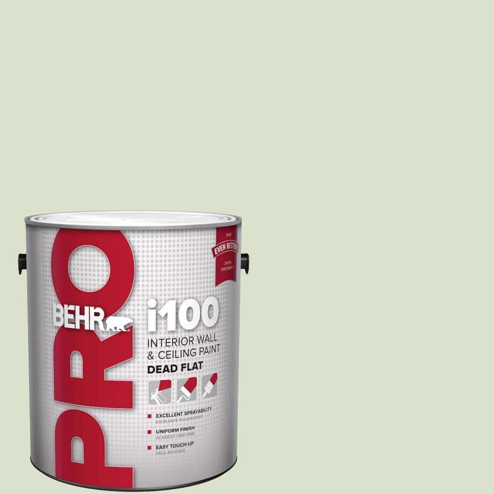 BEHR PRO 1 gal. #420E-2 Palm Breeze Dead Flat Interior Paint