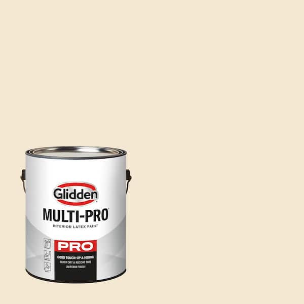 Glidden Multi-Pro 1 gal. PPG1207-2 Golden Mushroom Ultra Flat Interior Paint (2)