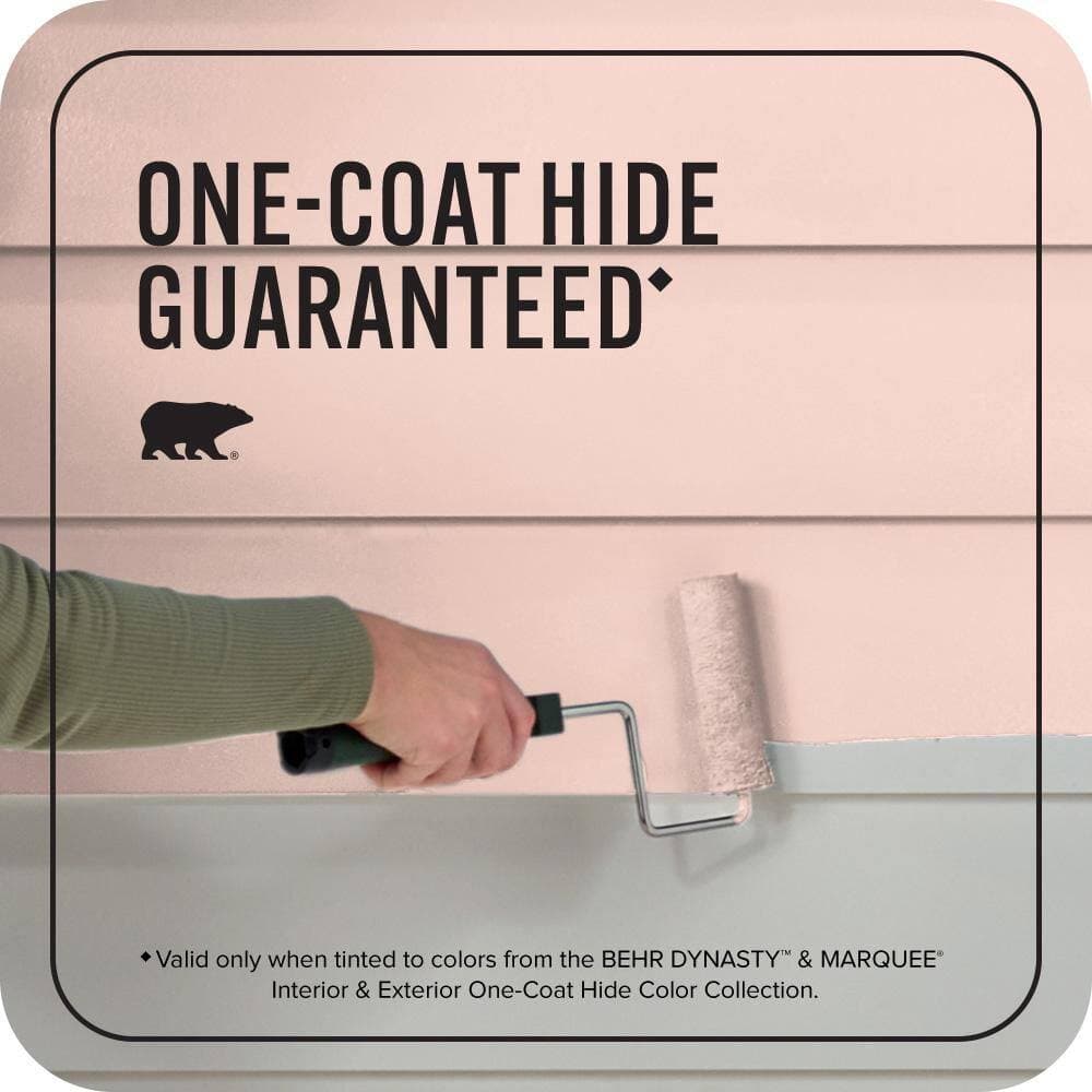 BEHR MARQUEE 1 gal. #P180-1 Deco Shell Flat Exterior Paint & Primer (3)